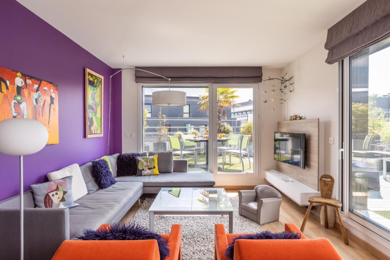 Illanka - Appartement 3 Chambres Avec Parking Et Terrasse Proche Gare Rennes Exterior foto