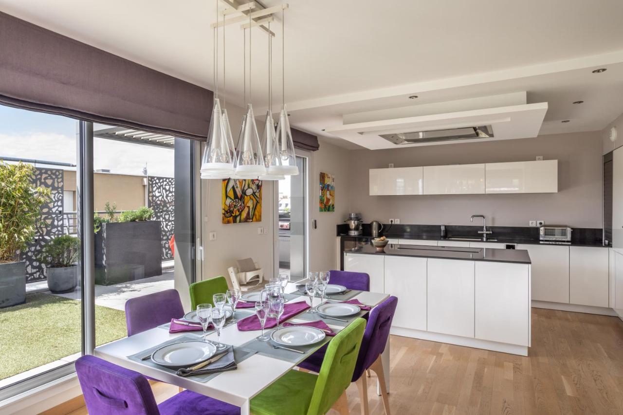 Illanka - Appartement 3 Chambres Avec Parking Et Terrasse Proche Gare Rennes Exterior foto